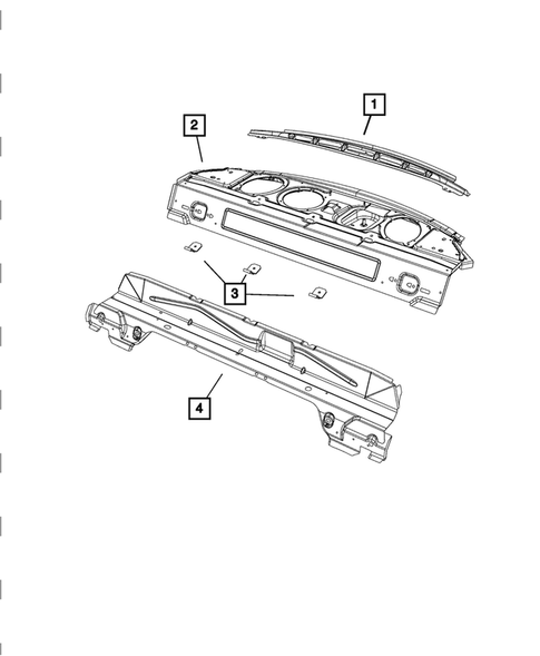 Shelf Panel for 2021 Dodge Charger #0