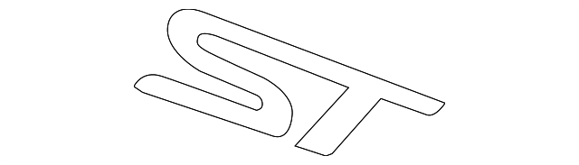 CM5Z-5842528-B Деталь NAMEPLATE