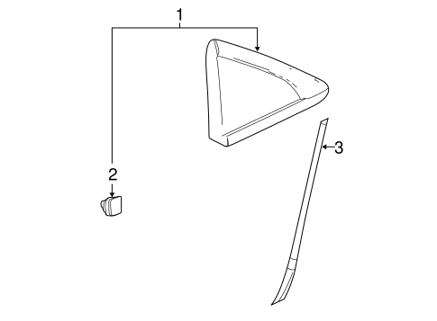 Exterior Trim - Quarter Panel for 2011 Chevrolet Cruze #0