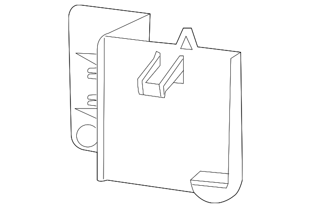 997-606-242-00 TRANSMITTER FRONT SUPPORT, RIGHT