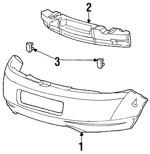 Cougar BUMPER & COMPONENTS - REAR
