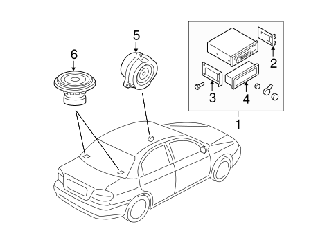 Sound System for 2007 Kia Spectra #0