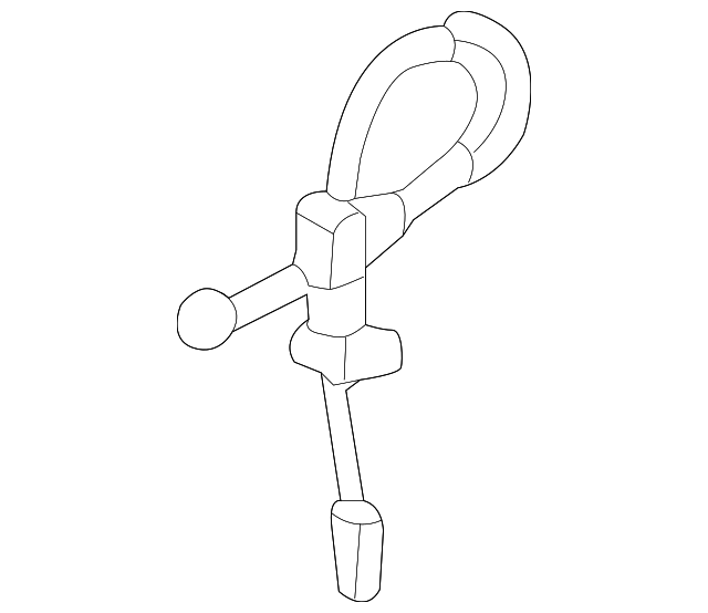 LR077469 RELEASE CABLE, LEFT