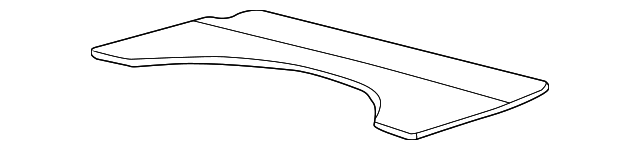 C2S42565 Деталь TRUNK CARPET