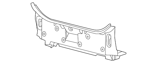 C2S25261 Деталь REAR TRIM PANEL