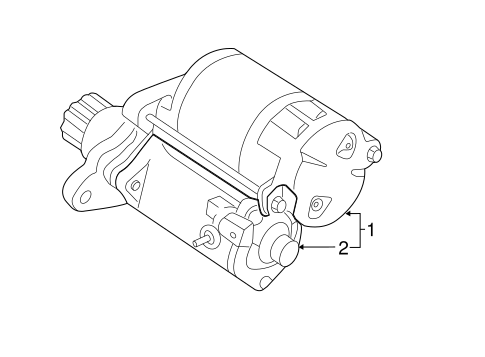 ELECTRICAL/STARTER for 2013 Toyota Camry #1