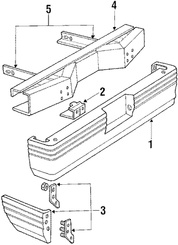 Ranger BUMPER & COMPONENTS - REAR