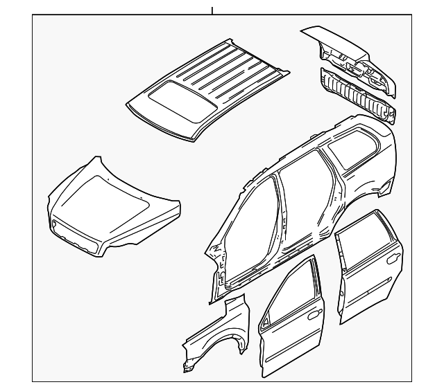 31213599 Деталь BODY ASSY