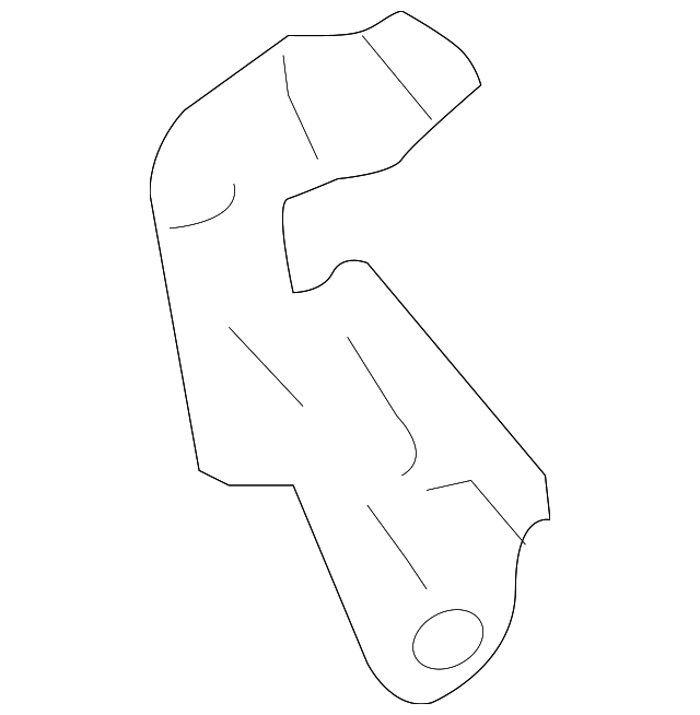 88975484 Деталь MOUNT BRACKET, RIGHT