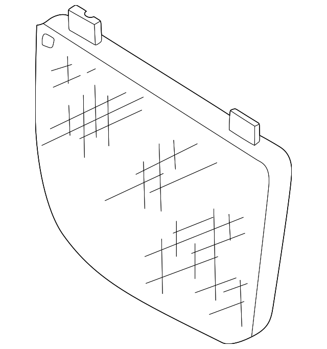19152748 Деталь GRILLE, RIGHT