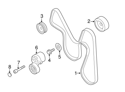 MAINTENANCE & LUBRICATION/BELTS & PULLEYS for 2013 Scion FR-S #1