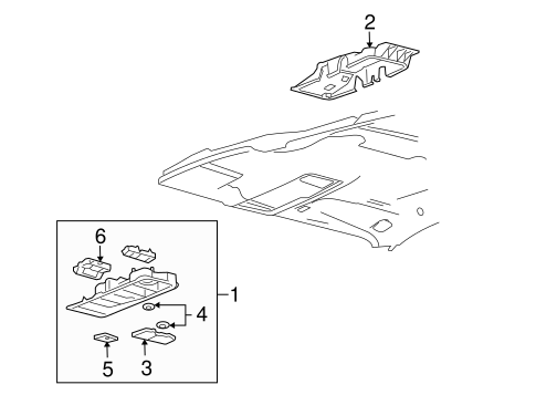 Freestar OVERHEAD CONSOLE
