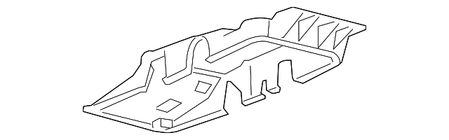 3F2Z17519K22AA Деталь OVERHEAD CONSOLE BRACKET