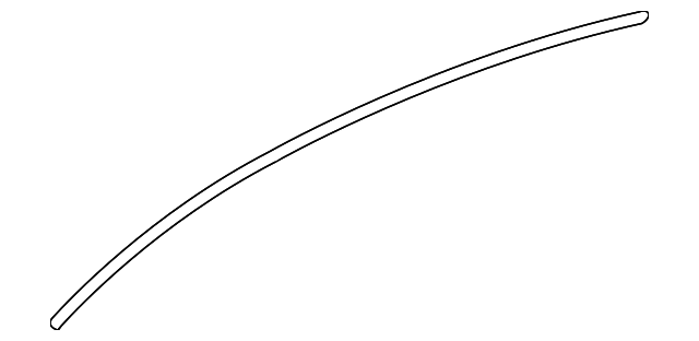 C2Z17541XXX Деталь ROOF MOLDING, LEFT
