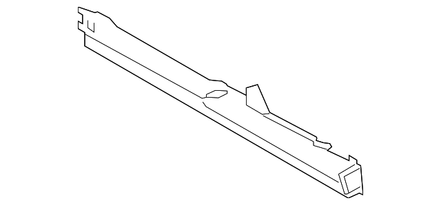 DT1Z6110129M Деталь INNER ROCKER, LEFT