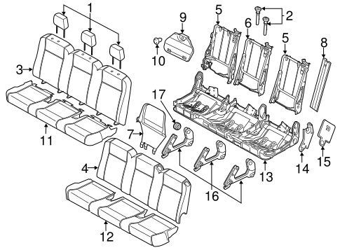 Body/Second Row Seats for 2015 Ford Transit-350 HD #6