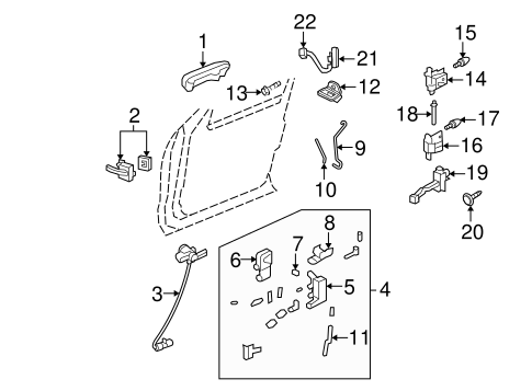 Electrical/Front Door for 2007 Ford Explorer #1