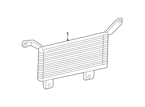Trans Oil Cooler for 2007 Ford F-250 Super Duty #0