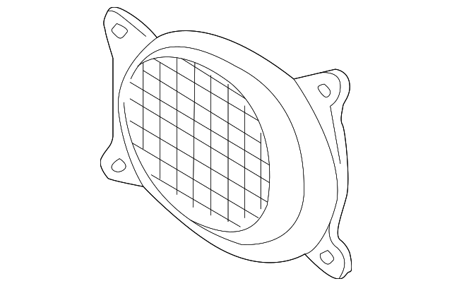 996-555-801-00-01C Деталь SPEAKER GRILLE, RIGHT