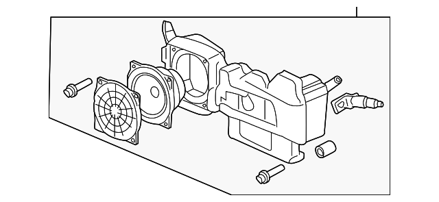 9966455100 Деталь SPEAKER, LEFT