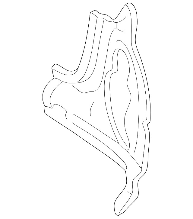 8659878 Деталь TAIL LAMP POCKET, RIGHT