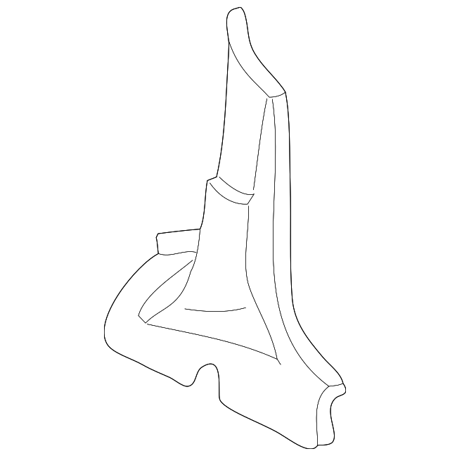 9154598 Деталь CORNER REINF, RIGHT