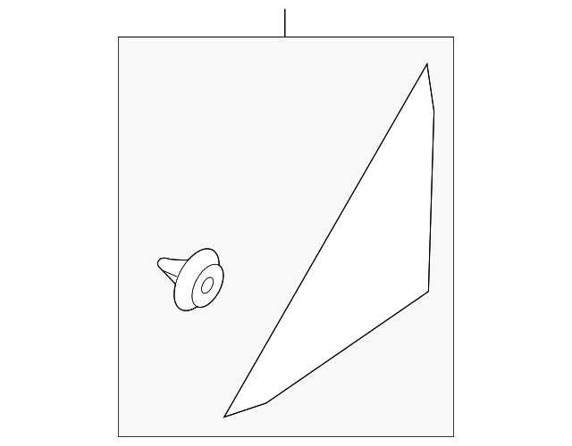 CP9Z-16003-A Деталь CORNER MOLDING, LEFT