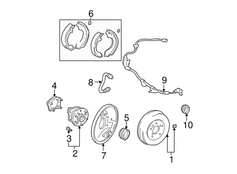 BRAKES/ANTI-LOCK BRAKES for 2005 Toyota RAV4 #2