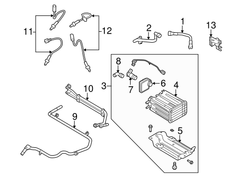 Emission System/Emission Components for 2009 Ford E-350 Super Duty #1