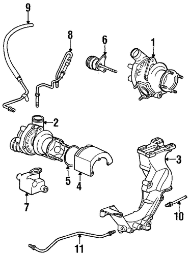 911 TURBOCHARGER & COMPONENTS