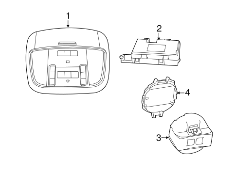 Grand Cherokee OVERHEAD CONSOLE