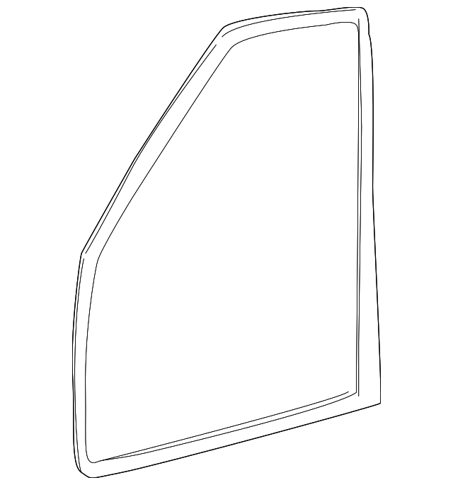 ALR6283LNF Деталь WEATHERSTRIP, LEFT