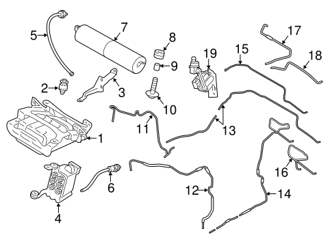 Panamera RIDE CONTROL COMPONENTS