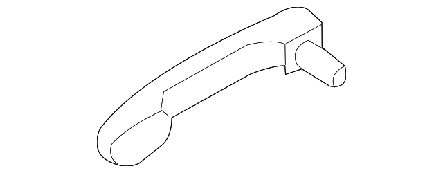 5F9Z-7422404-BDPTM HANDLE, OUTSIDE, LEFT