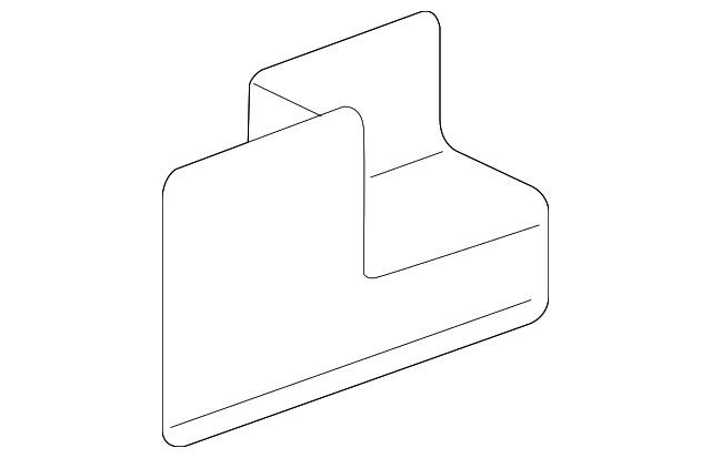 HJF8135BA Деталь WATER DEFLECTOR, LEFT