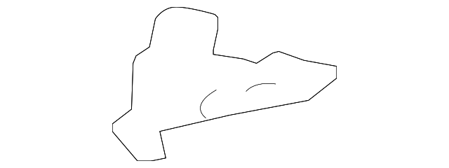 FJE1407AB Деталь GUTTER, LEFT