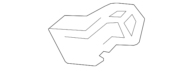 HJA3097AD Деталь WATER DEFLECTOR STRIKER