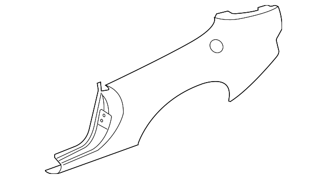FJA1320BE Деталь OUTER PANEL, RIGHT