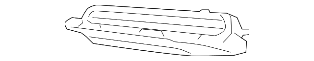 C2Z2858 Деталь OUTER GRILLE, RIGHT