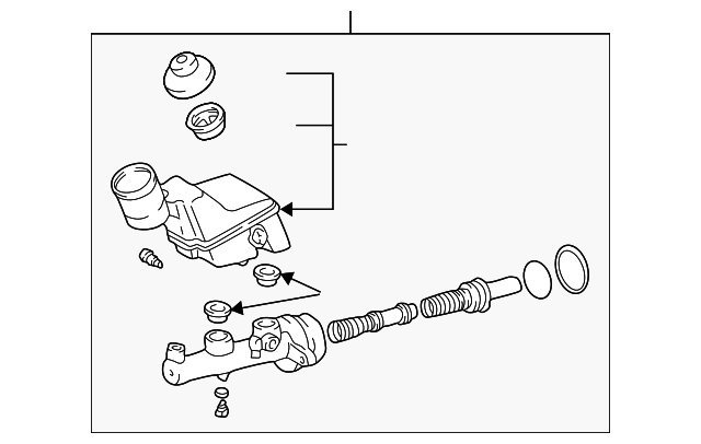88971208 Деталь MASTER CYLINDER