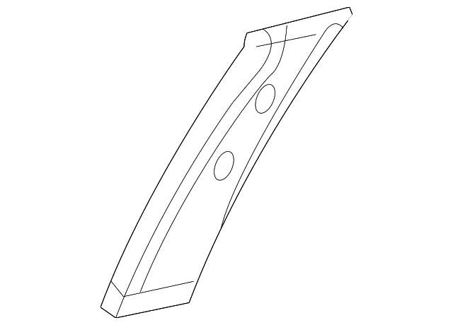 5W7Z5424346AAB Деталь UPR CTR PLR TRIM, RIGHT