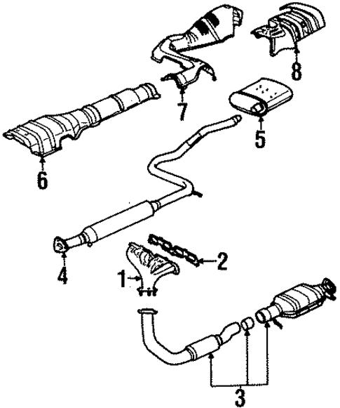 SL1 EXHAUST COMPONENTS