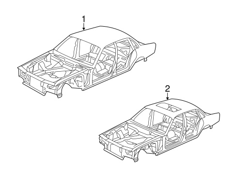 XJR BODY SHELL