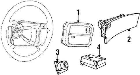 9000 AIR BAG COMPONENTS