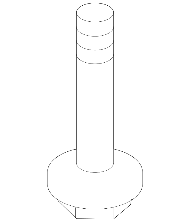 32008873 Деталь DIFRNTAL CARRIER BOLT, LEFT