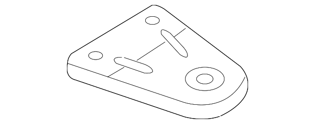 32007122 Деталь FRONT BRACKET, LEFT