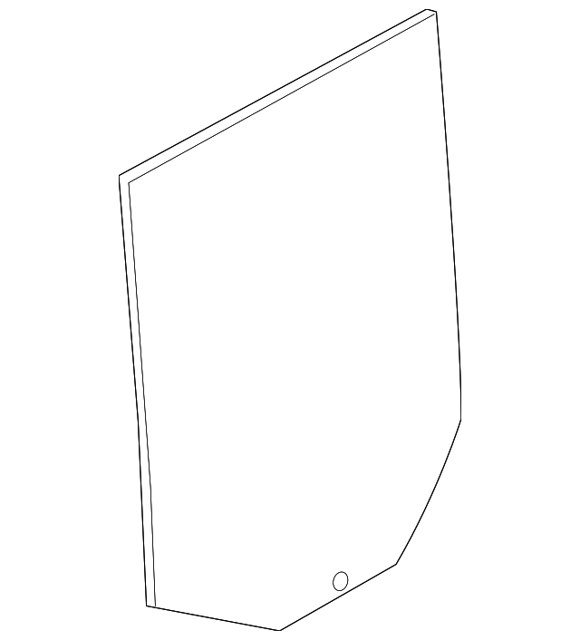 CVB500300 Деталь DOOR GLASS, RIGHT