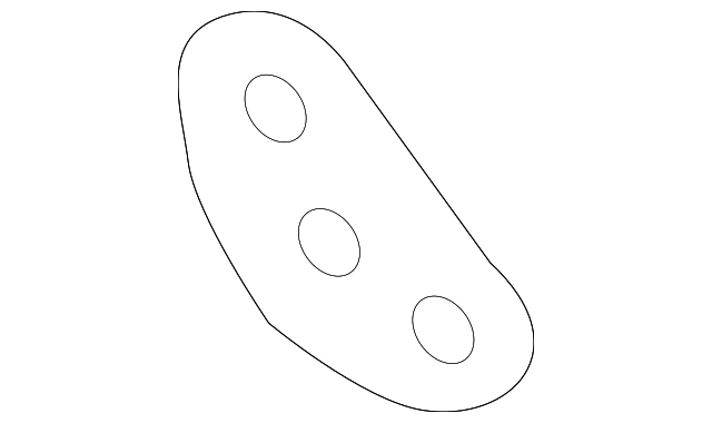 C2D8438 Деталь MOUNT BRACKET SUPPORT PLATE, RIGHT