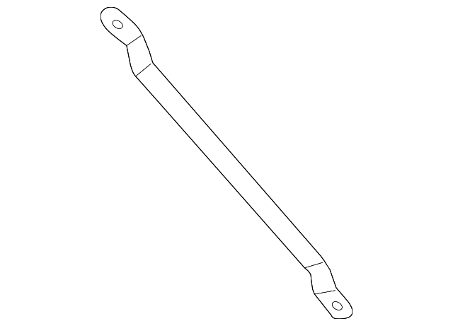 C2D3484 Деталь SUPPORT BRACE, RIGHT