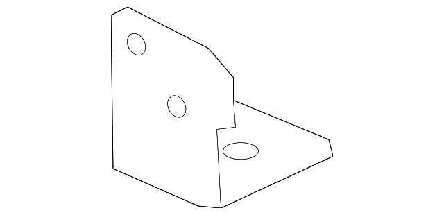 C2D17427 Деталь MOUNT BRACKET, LEFT
